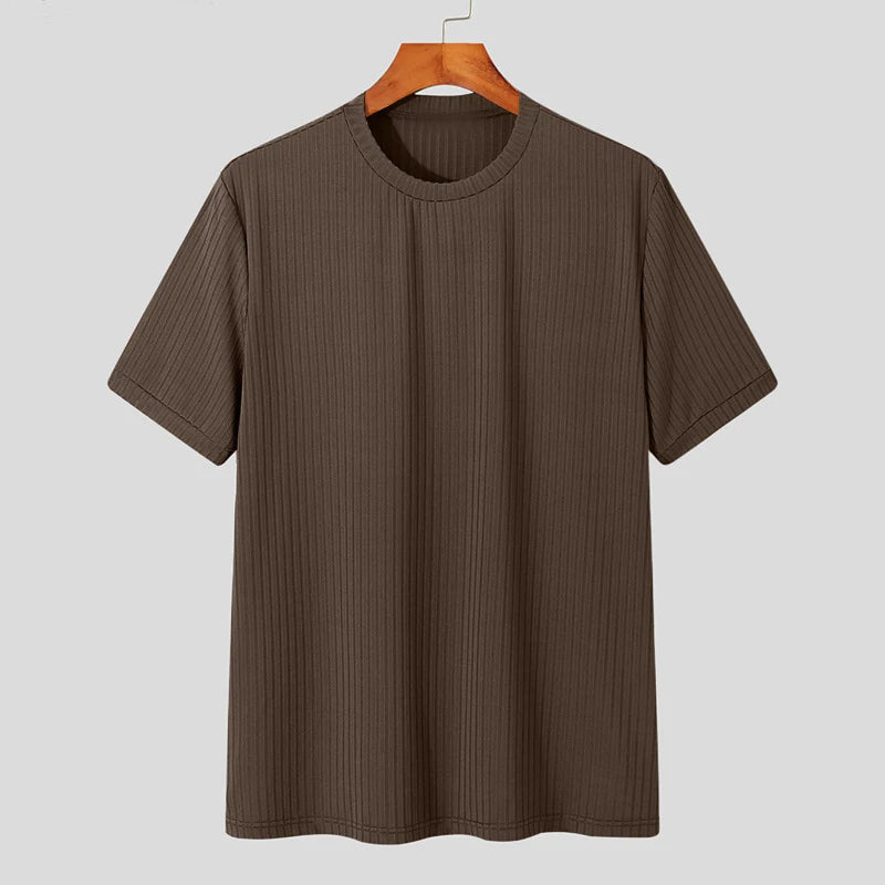 Men's T-Shirt | Ribbed Sculpted Fit