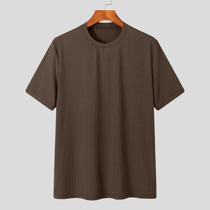 Men's T-Shirt | Ribbed Sculpted Fit