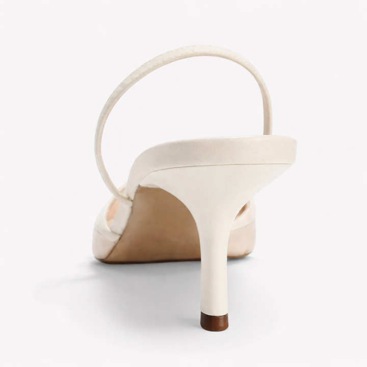 Elegant Women's Pointed-Toe High-Heeled Mules