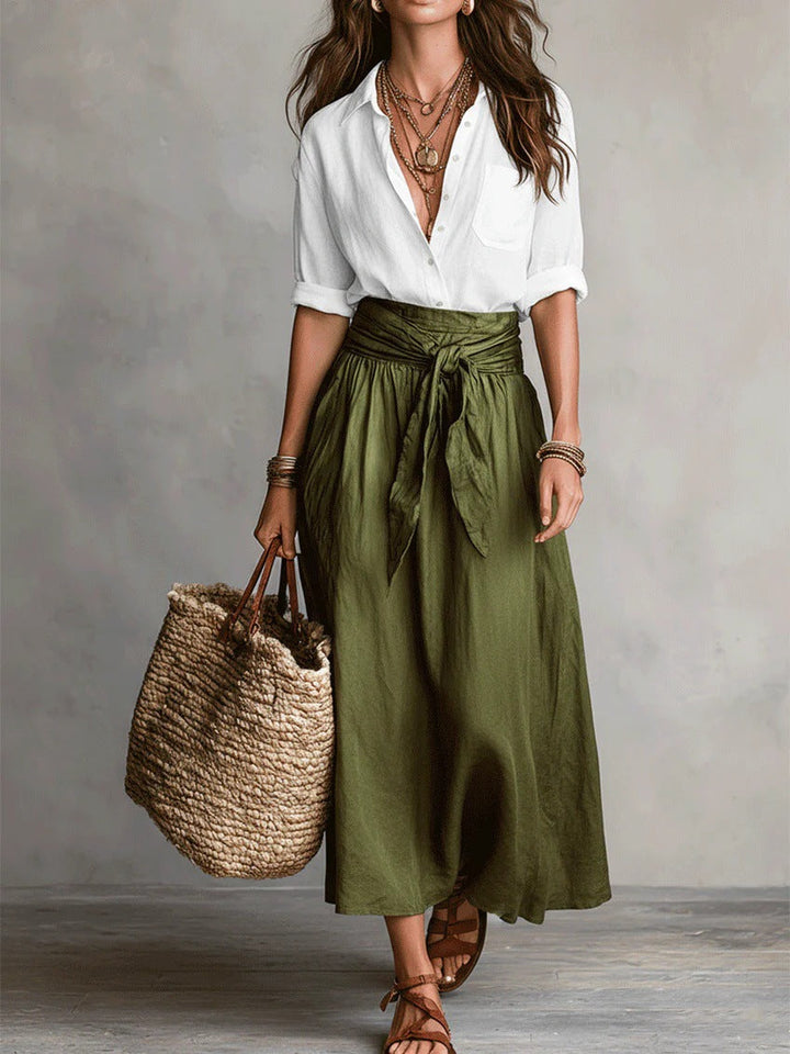 Strapless Midi Set for Women