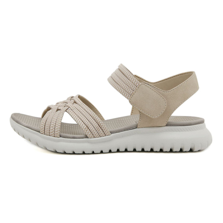 Flade Sandaler Med Krydsremme
