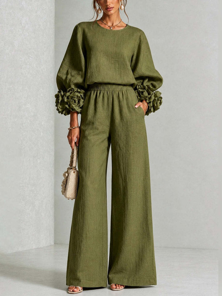 Floral Two-Piece Set for Women