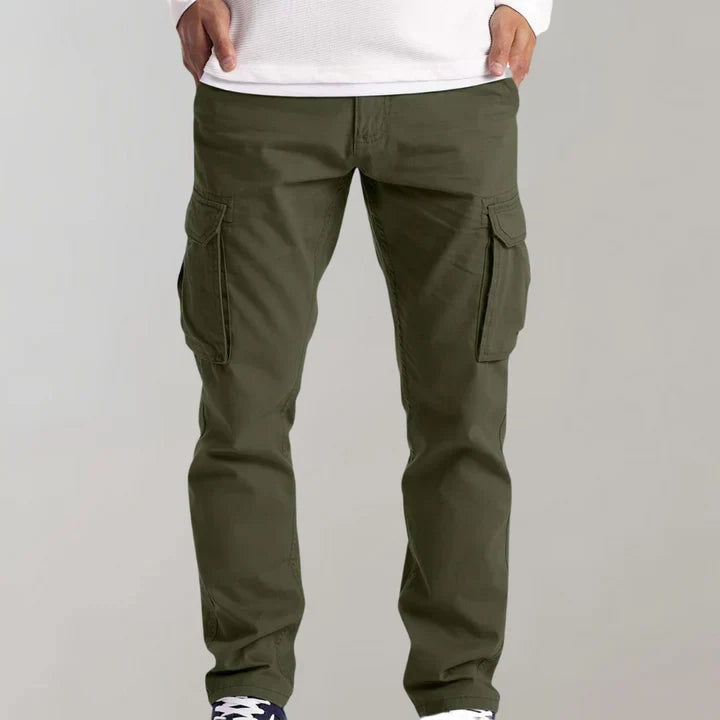 Practical cargo trousers for men