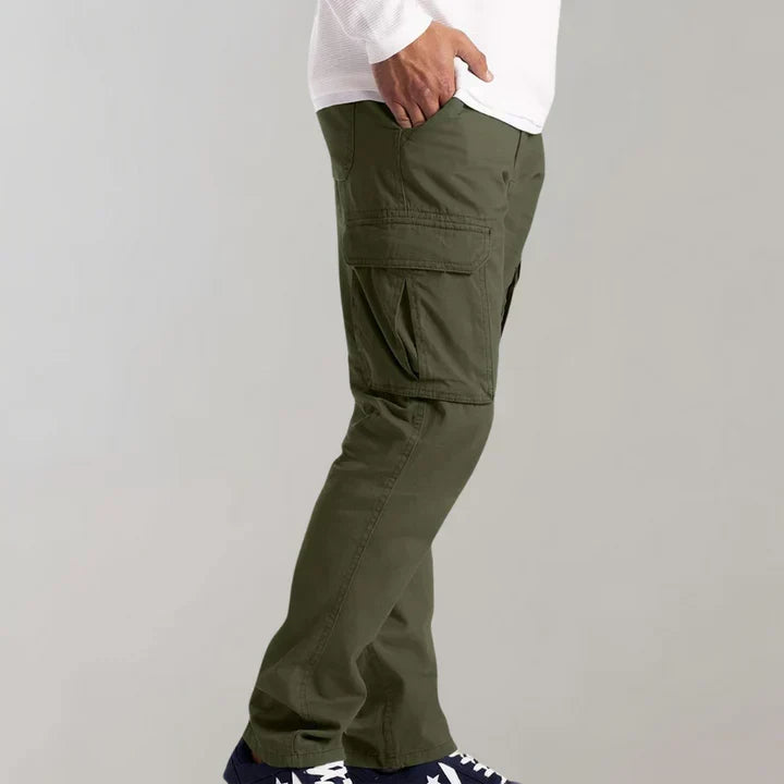 Practical cargo trousers for men