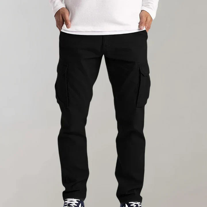 Practical cargo trousers for men