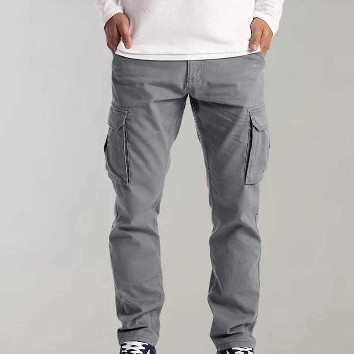 Practical cargo trousers for men
