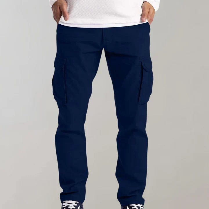 Practical cargo trousers for men