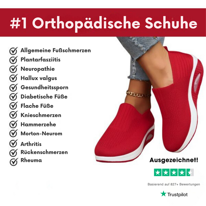 Åndbare Komfort Sneakers Dame