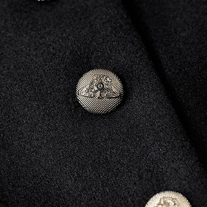 Classic Buttoned Coat