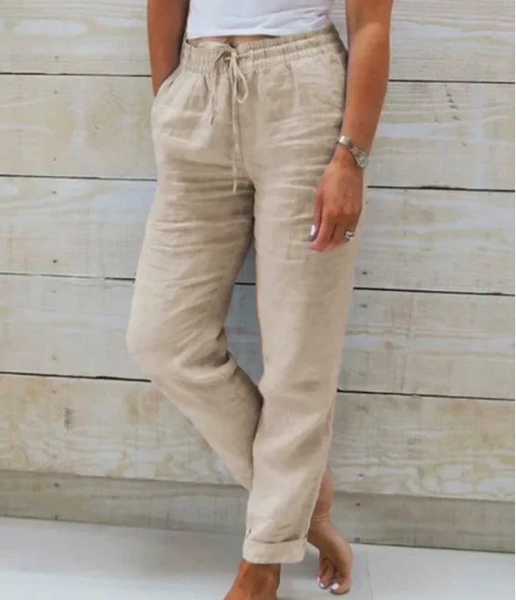 Women's relaxed-fit drawstring pants