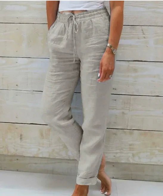 Women's relaxed-fit drawstring pants