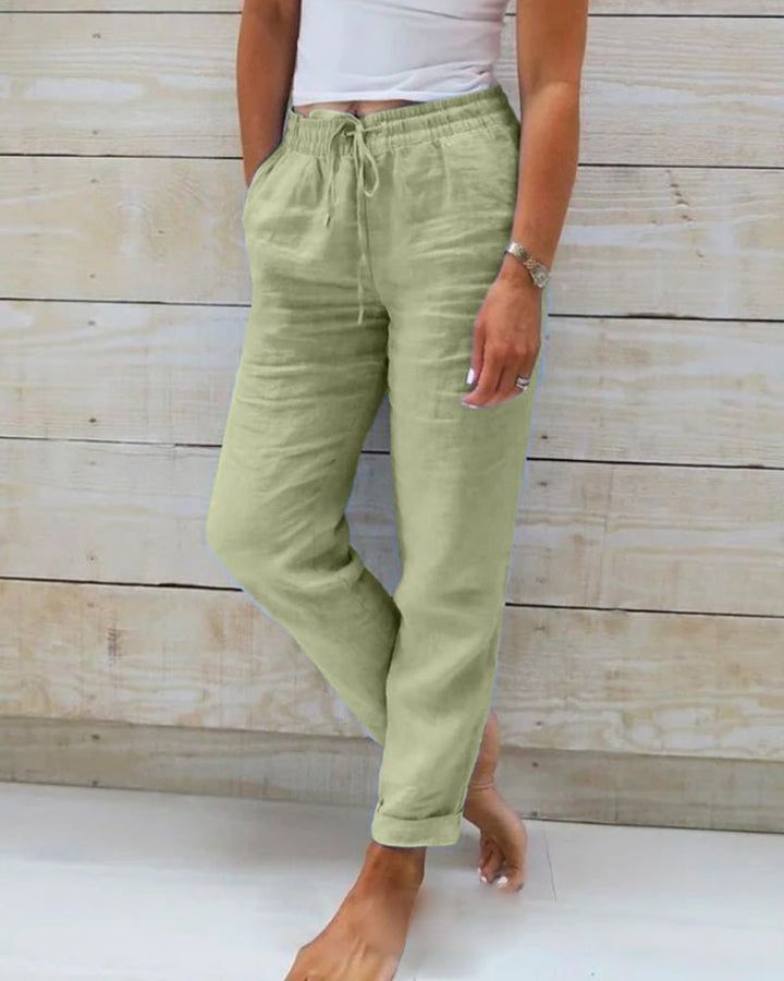 Women's relaxed-fit drawstring pants