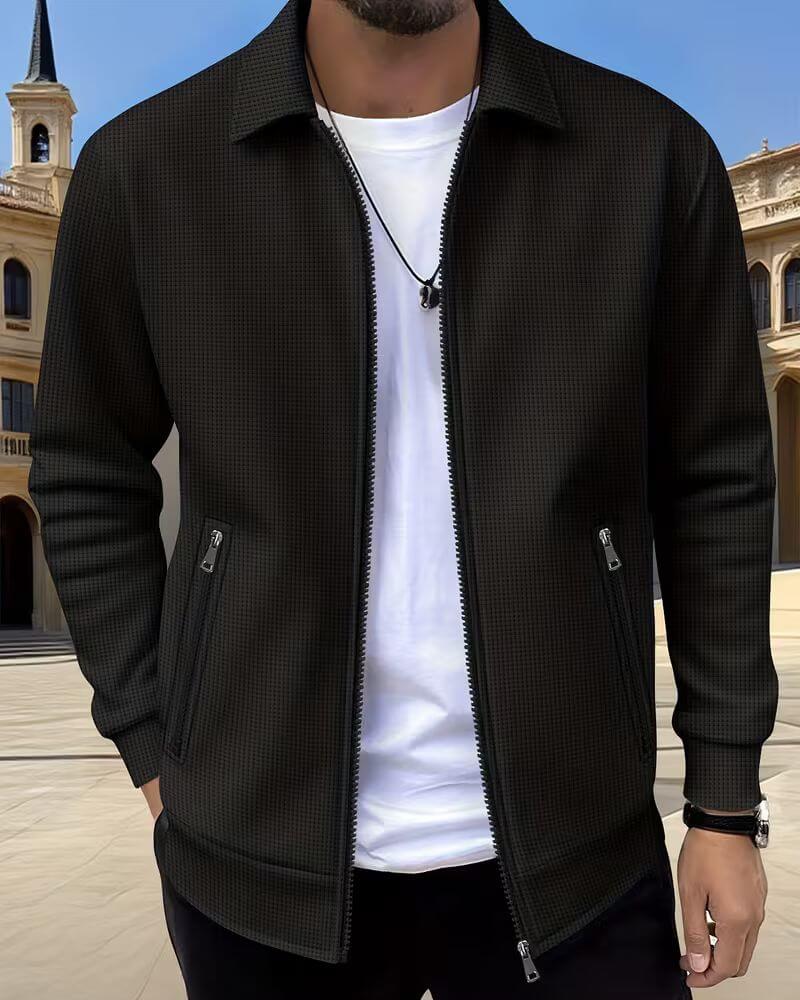 Textured Sports Jacket for Men