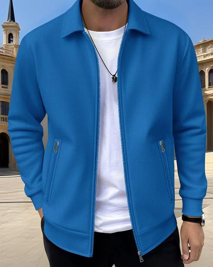 Textured Sports Jacket for Men