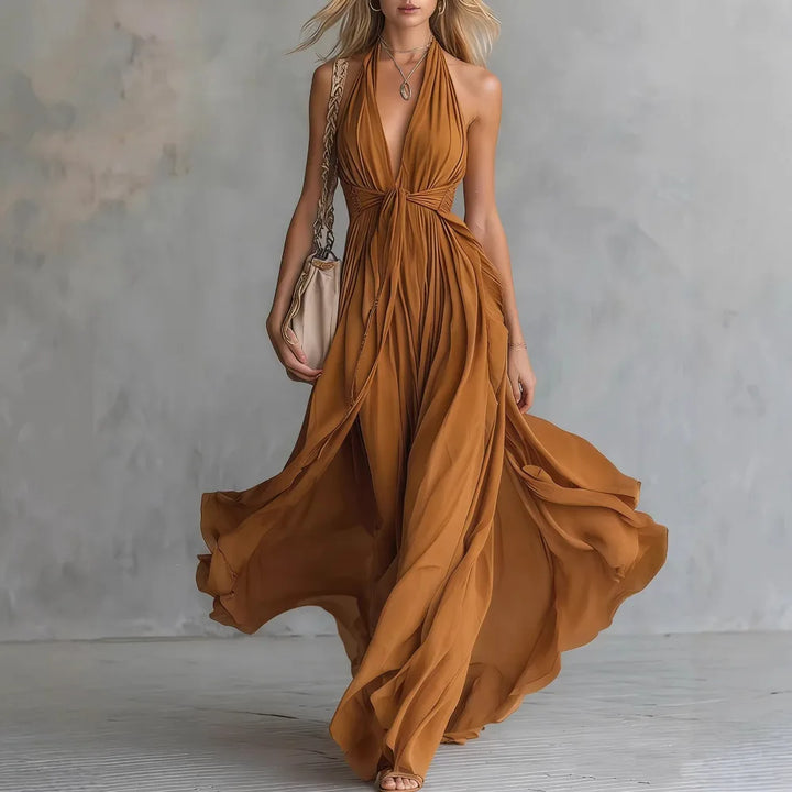 Figure-Hugging Off-the-Shoulder Dress for Women