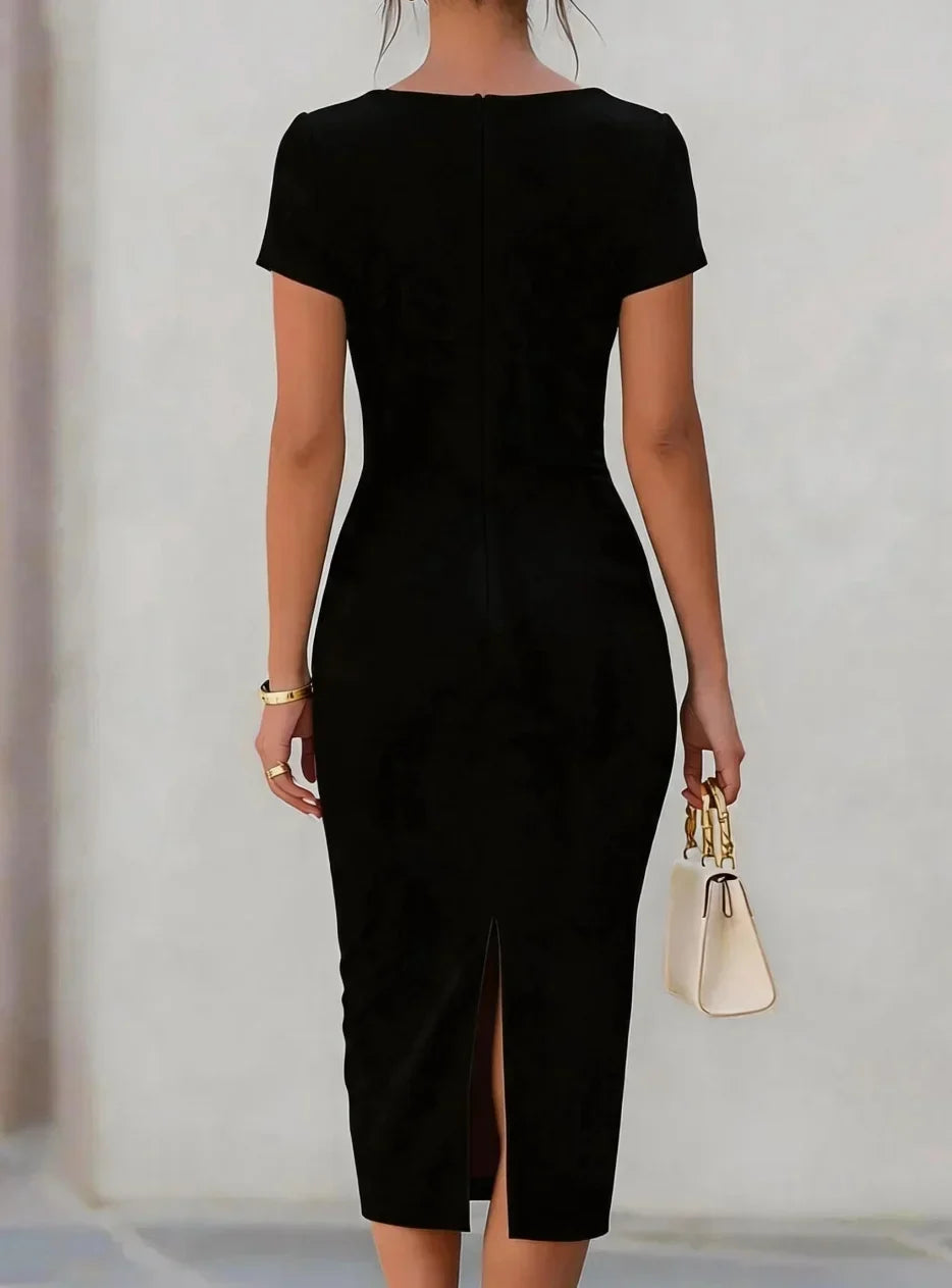 Wrinkled Shirt Dress for Women