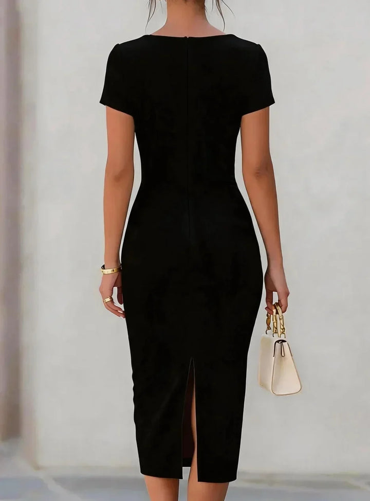 Wrinkled Shirt Dress for Women