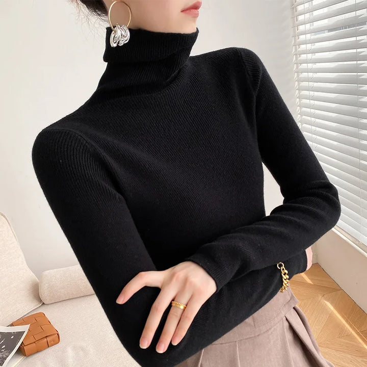 Turtleneck sweater for women