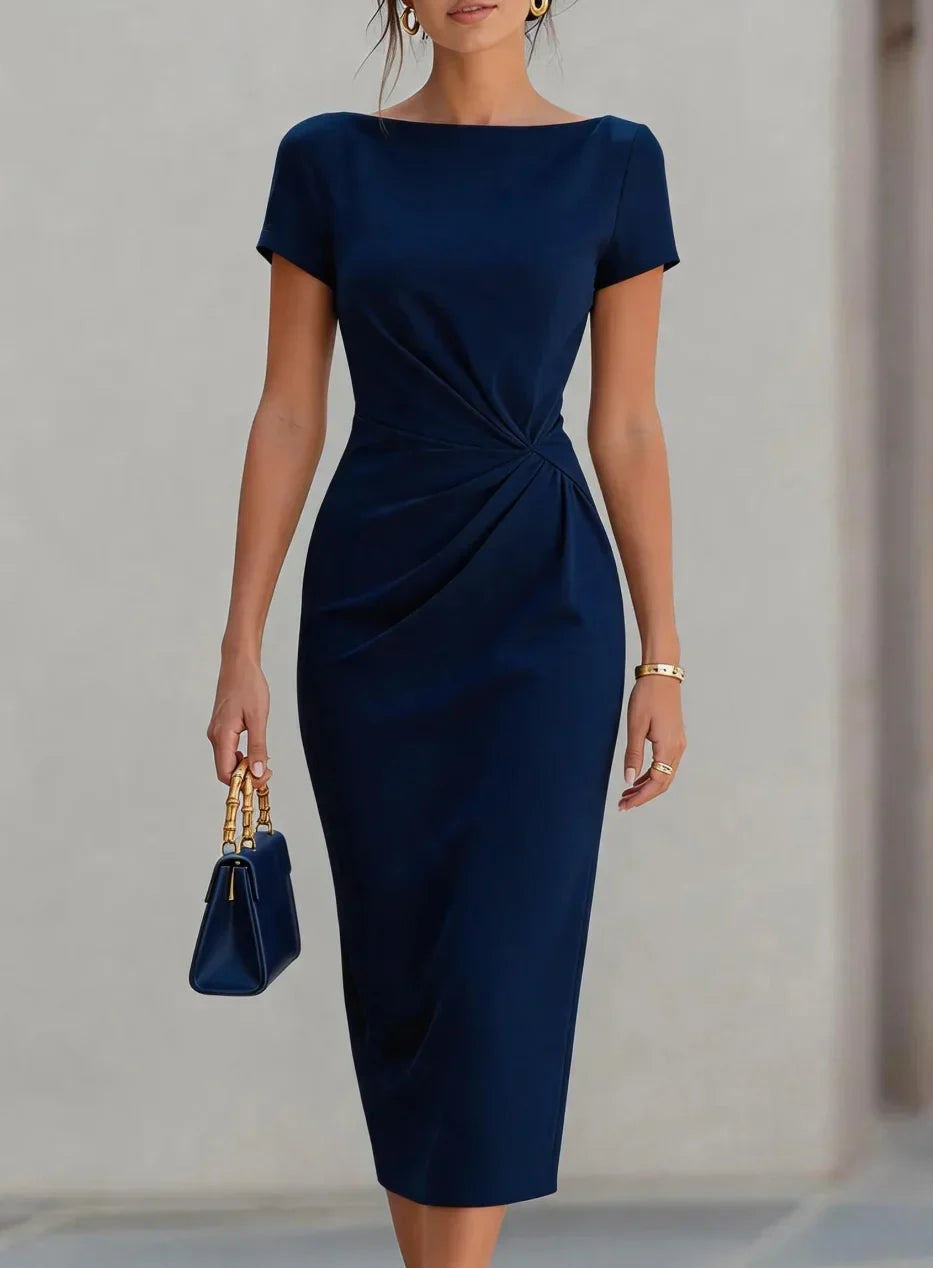 Wrinkled Shirt Dress for Women