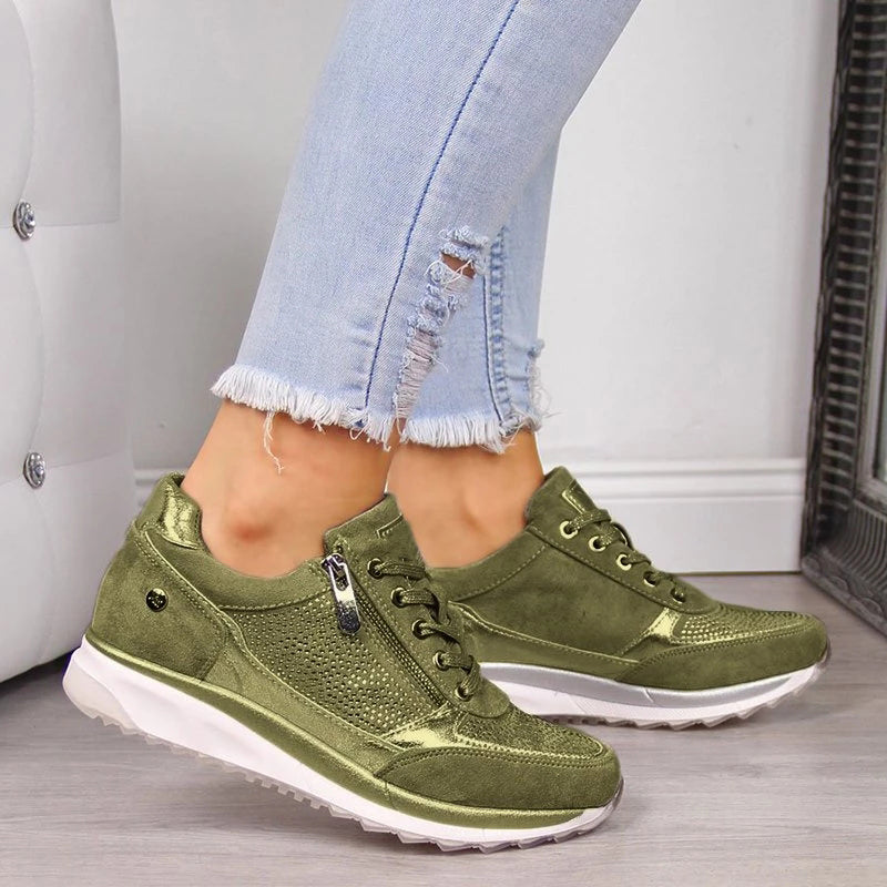 Letvægts Fritidssneakers Til Dame