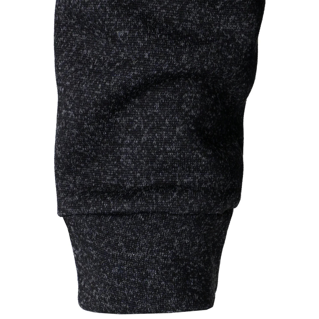 Standkrave sweatshirt med albuelapper