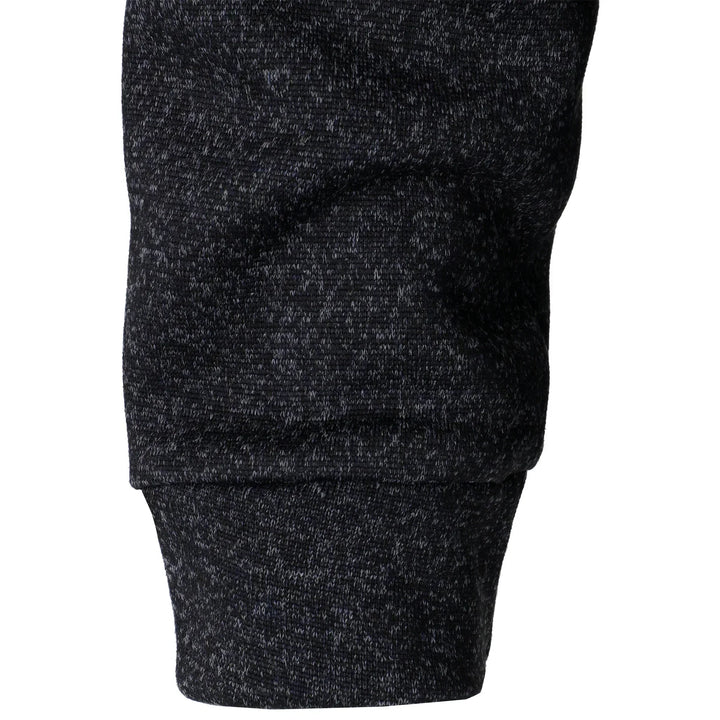 Standkrave sweatshirt med albuelapper