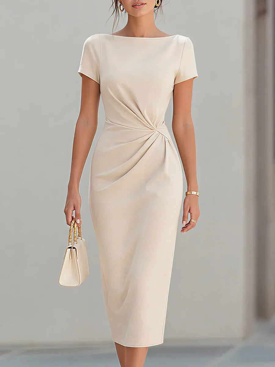 Wrinkled Shirt Dress for Women