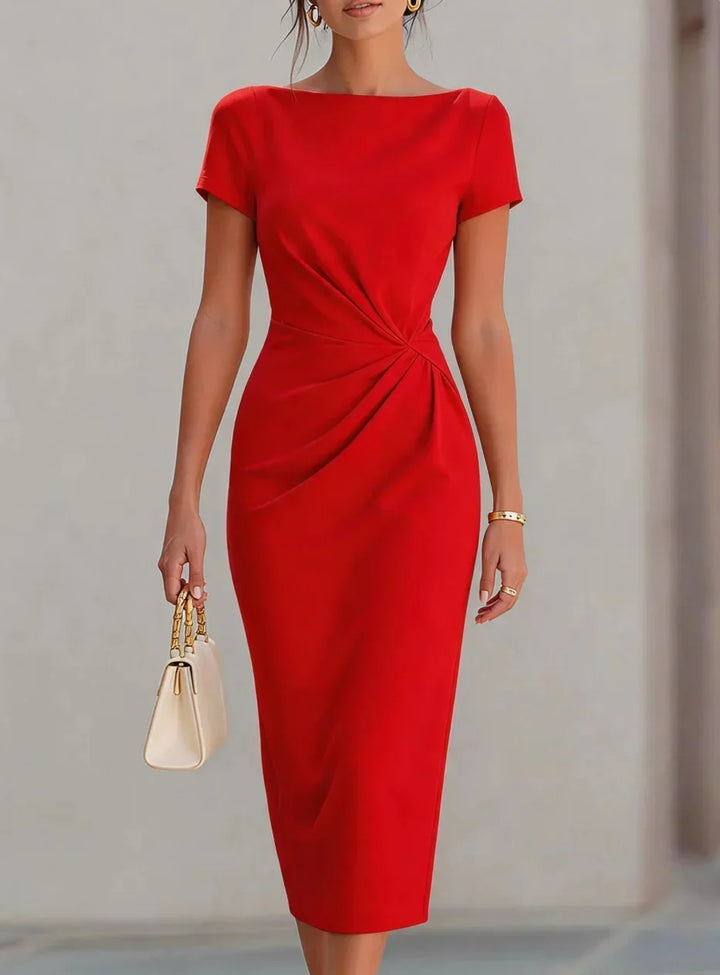 Wrinkled Shirt Dress for Women
