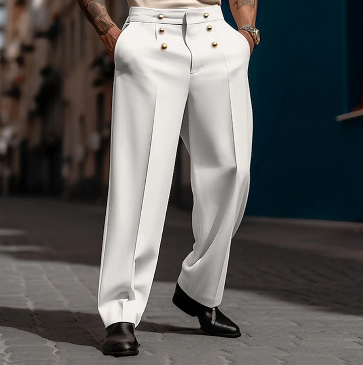 High-Waisted Tailored Trousers for Women
