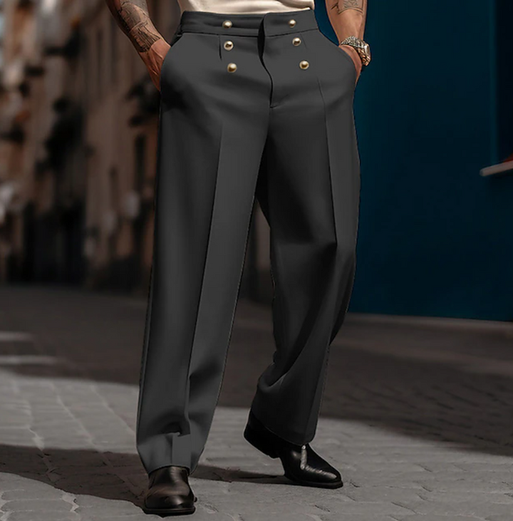 High-Waisted Tailored Trousers for Women