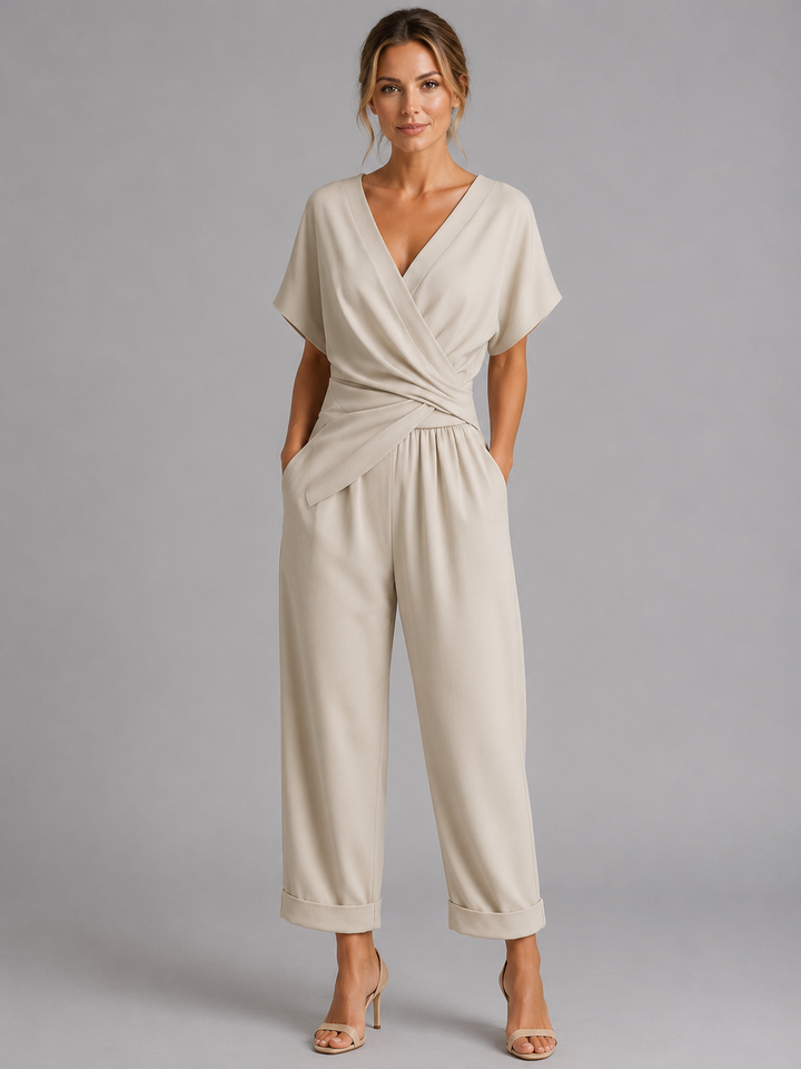 Wrap Two-Piece Set for Women
