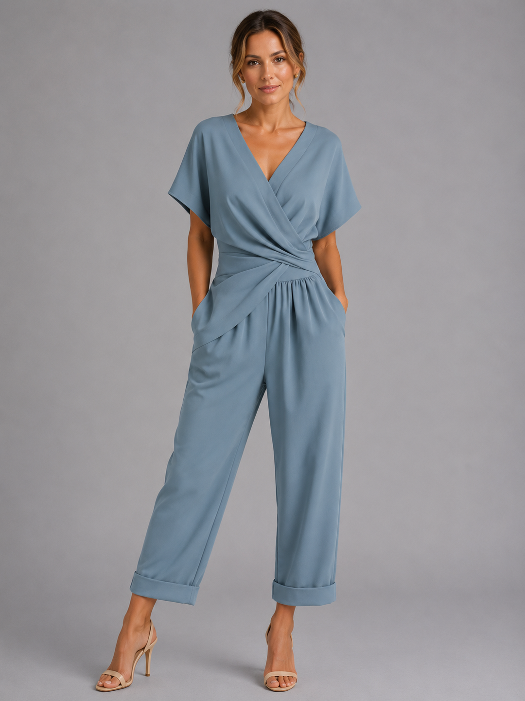 Wrap Two-Piece Set for Women