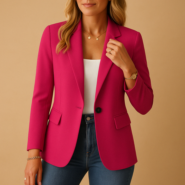 Fitted blazer for women