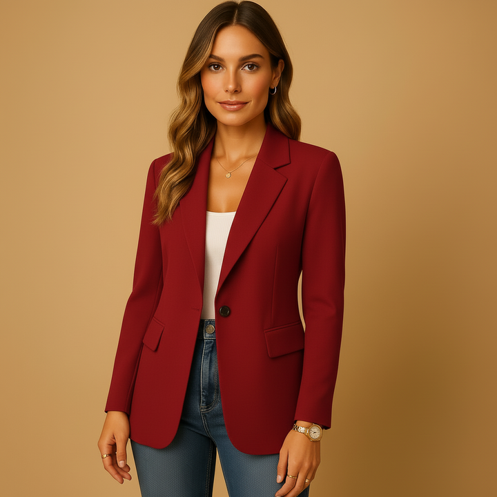 Fitted blazer for women