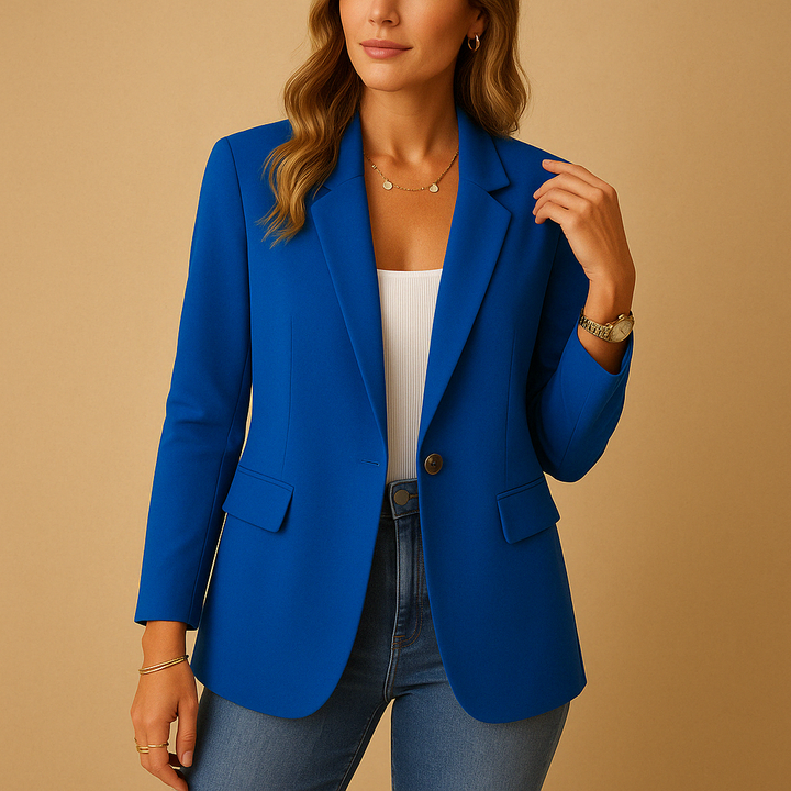 Fitted blazer for women