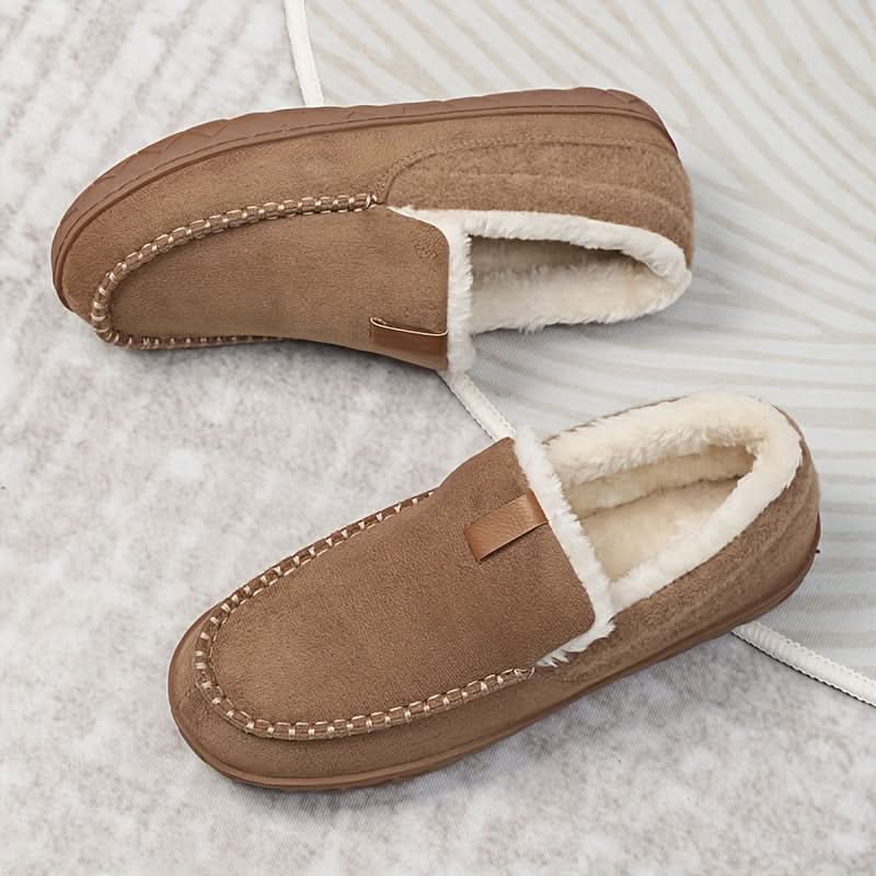 Warm Slip-On Loafers for Men