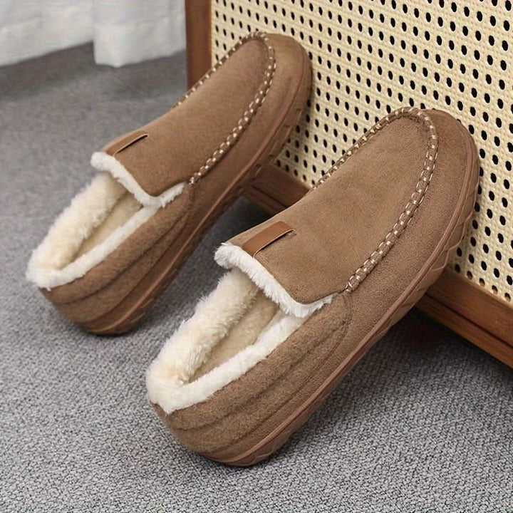Warm Slip-On Loafers for Men