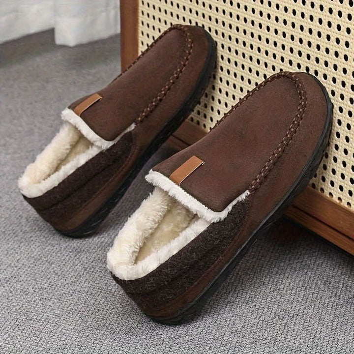 Warm Slip-On Loafers for Men