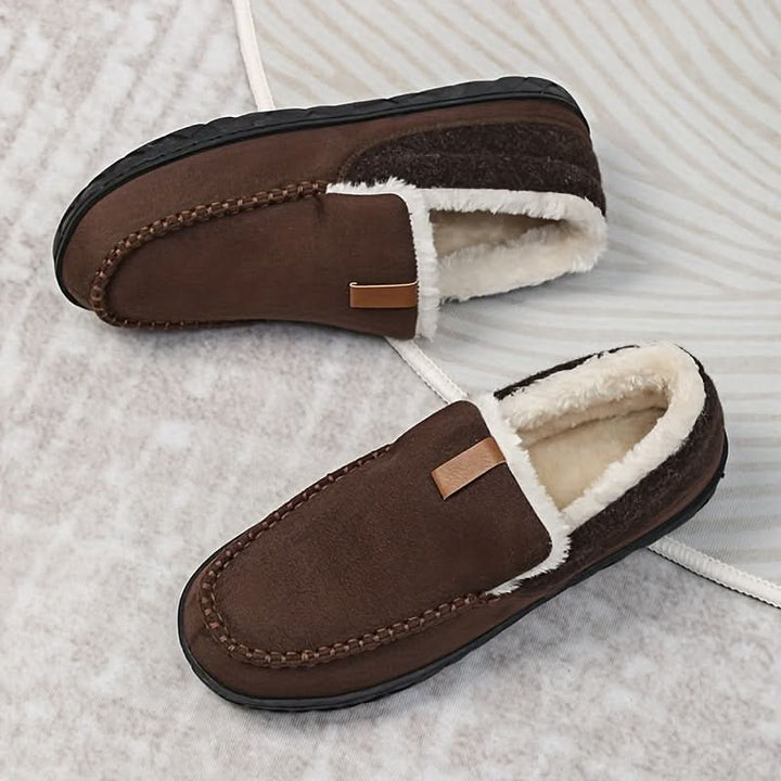 Warm Slip-On Loafers for Men