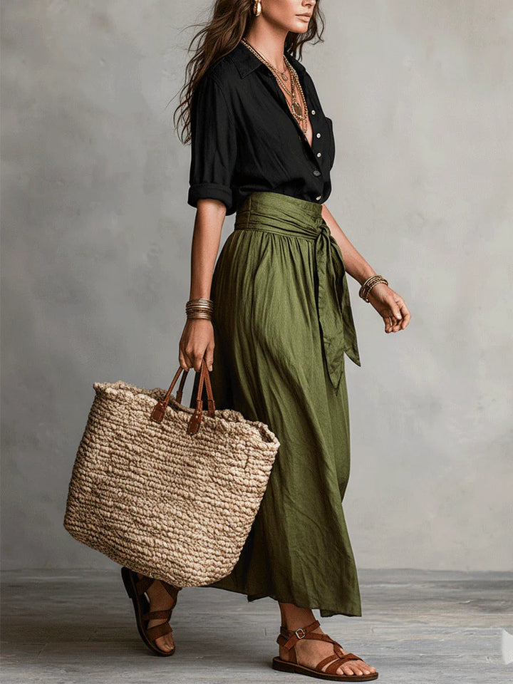 Strapless Midi Set for Women