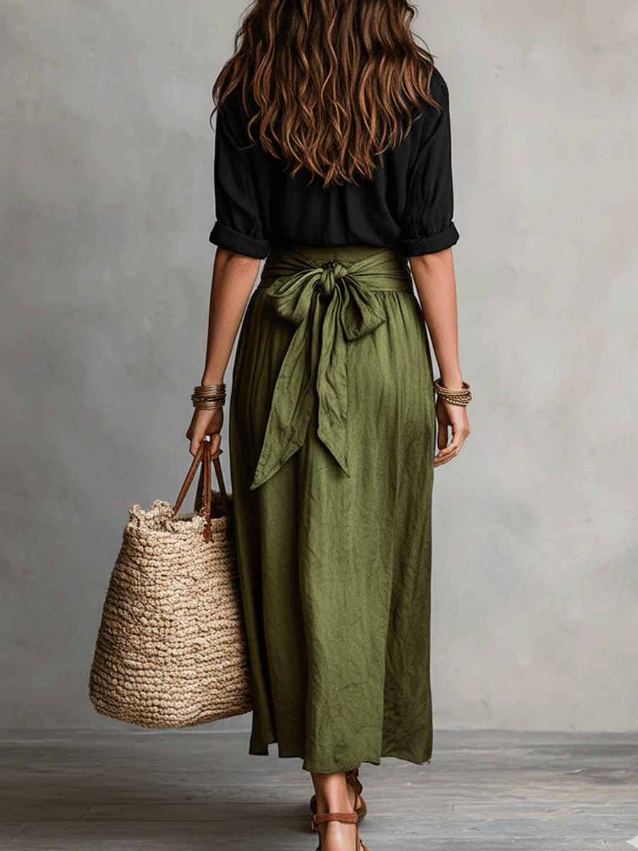 Strapless Midi Set for Women