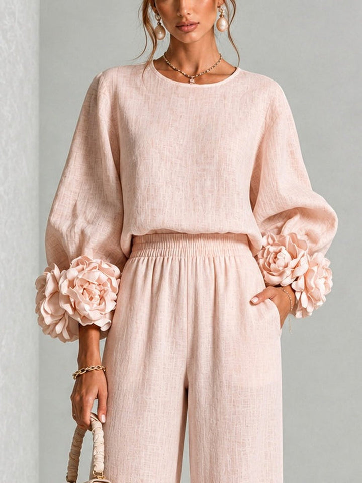 Floral Two-Piece Set for Women