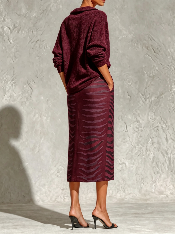 Striktop and Midiner Skirt for Women