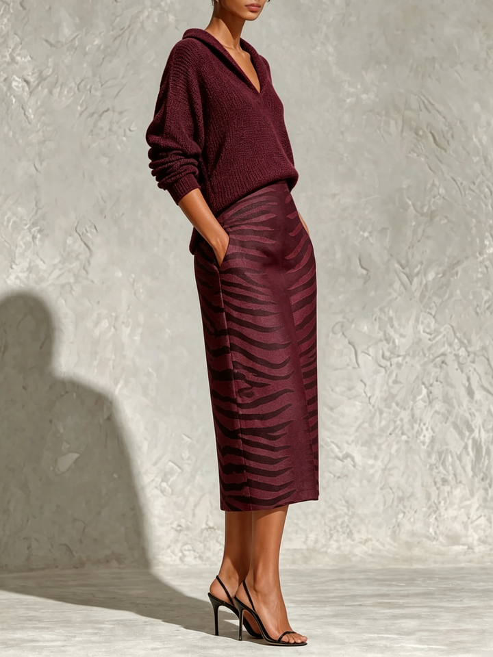 Striktop and Midiner Skirt for Women