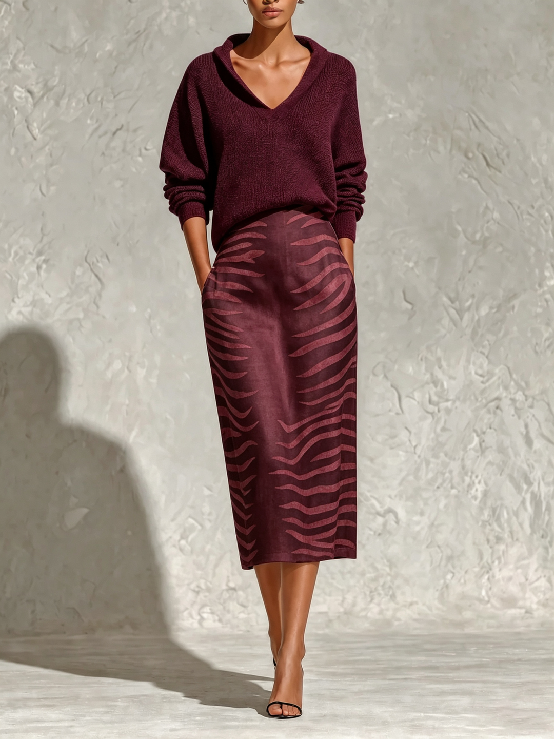 Striktop and Midiner Skirt for Women