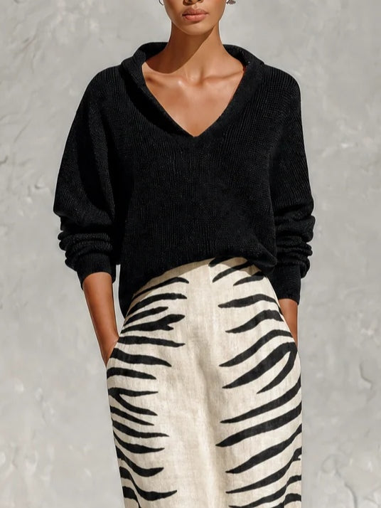 Striktop and Midiner Skirt for Women