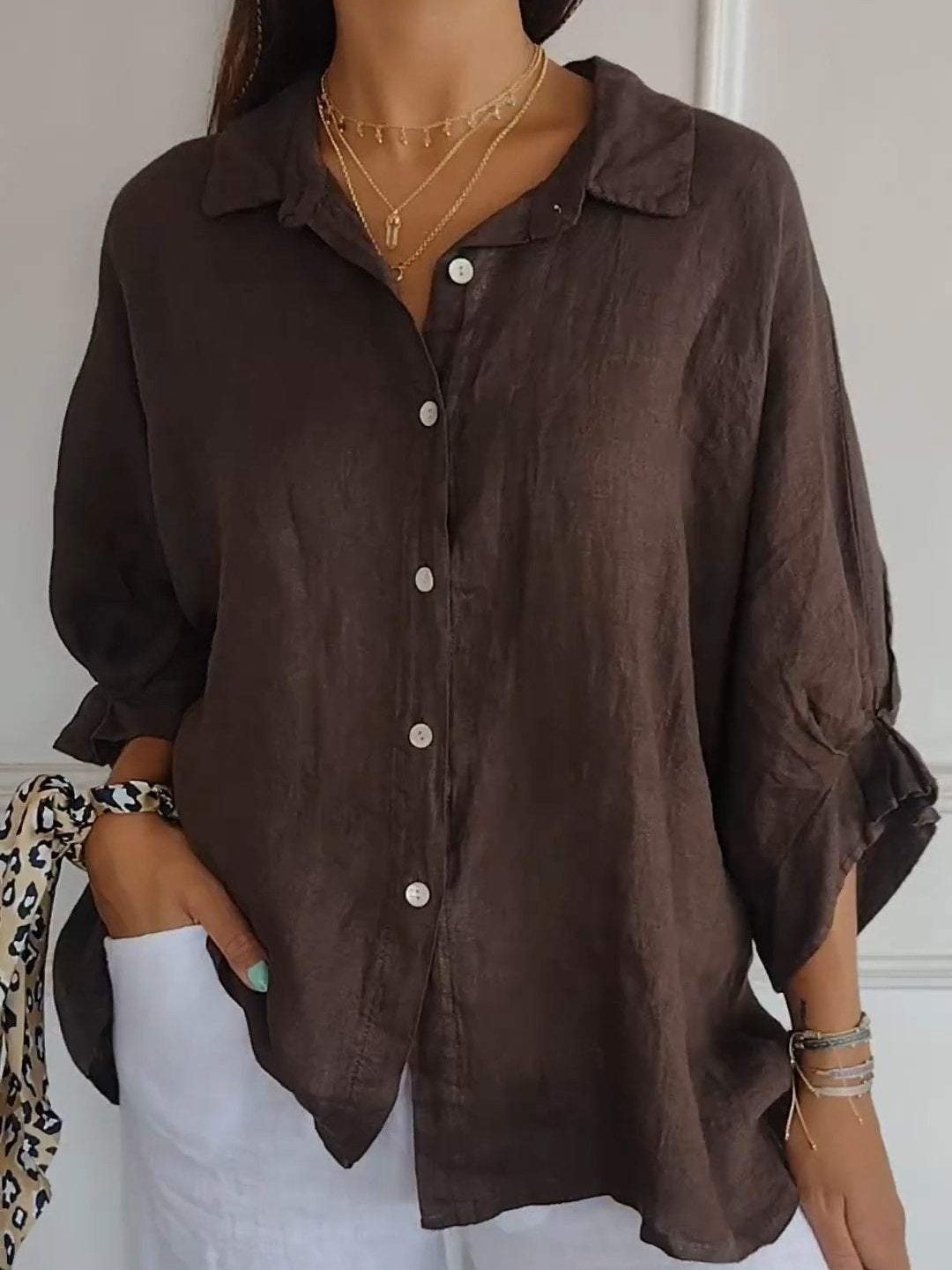 Women's crew-neck T-shirt