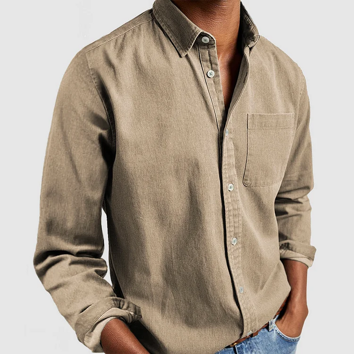 Linen Shirt With Long Sleeves