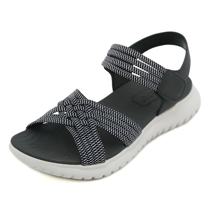 Flade Sandaler Med Krydsremme