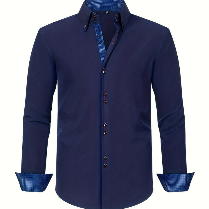 Men's Shirt With Long Sleeves